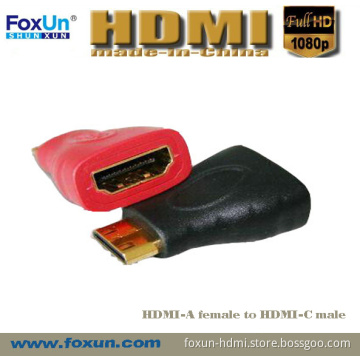 HDMI-a Female to HDMI-C Male Adapter
